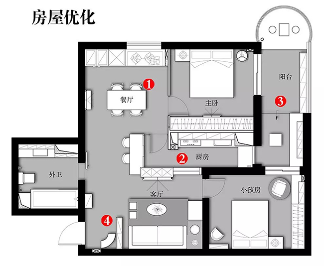 老舊房改造，感受北歐生活